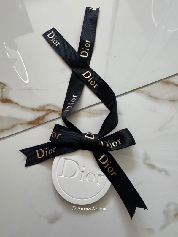 Dior inspired car and home hanging air freshener perfect gift present anniversary and birthday - Black Ribbon - Image 7