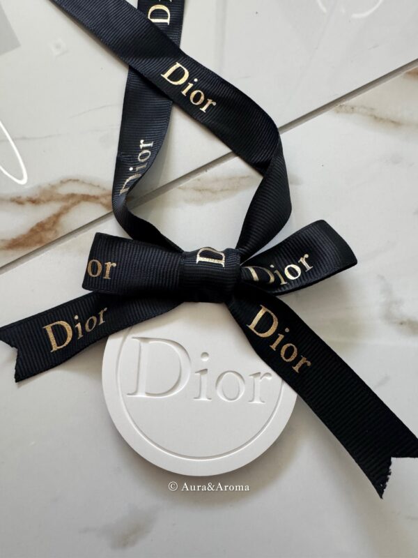 Dior inspired car and home hanging air freshener perfect gift present anniversary and birthday - Black Ribbon - Image 6
