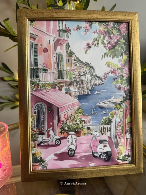 Mediterranean Escape Framed Art Print - Image 2