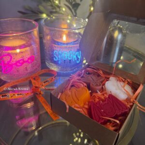 🎃 Halloween Candle Gift Set – Spooky Soy Wax Candles for Home Décor & Gifts