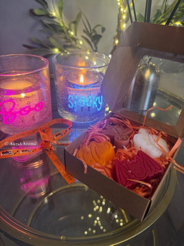 🎃 Halloween Candle Gift Set – Spooky Soy Wax Candles for Home Décor & Gifts